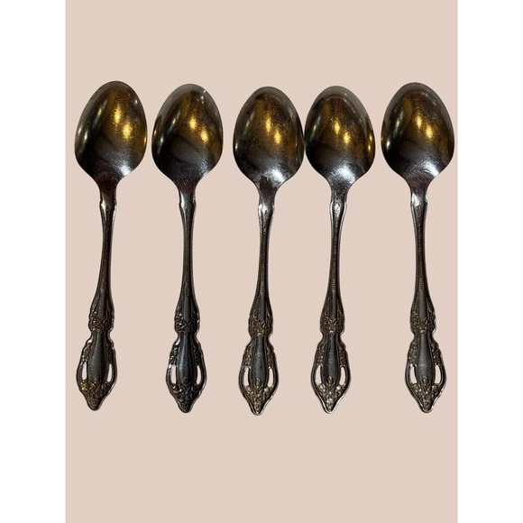 Distinction‎ Deluxe by Oneida Tea Spoons Set Of 5 - Picture 2 of 3